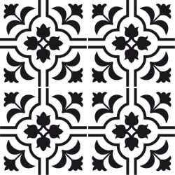 Adhesif Carrelage Sol - Vendu a l'unite - BLACK CALVET (CARRSOL011)