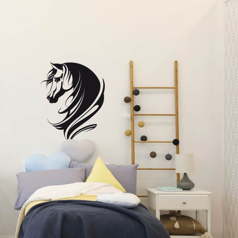 Stickers de Cheval pour une Chambre de Fille