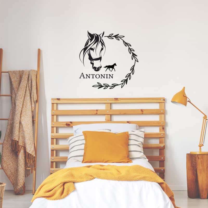 Stickers de Cheval pour une Chambre de Fille