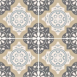 Adhesif Carrelage Sol - Vendu a l'unite - OCRE (CARRSOL022)