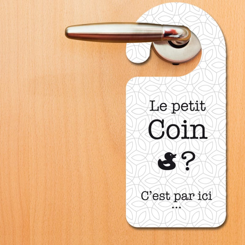 ACCROCHE PORTE PVC PETIT COIN (AP_002)