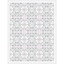 PLANCHE IMITATION CARREAUX CIMENT ROYALTY (CIM0002)