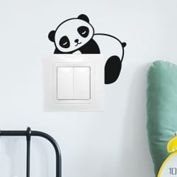 Download Sticker Interrupteur Panda Tirant La Langue Ambiance - Stickers  Panda Interrupteur - Full Size PNG Image - PNGkit