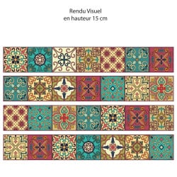 autocollant contremarche décoratives ambiance hacienda