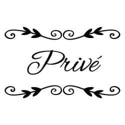 adhésif de décoration privé noir