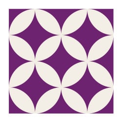STICKERS CARREAUX DE CIMENT PURPLE (CIMENT0005)