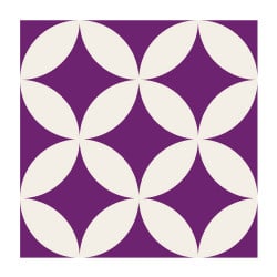 STICKERS CARREAUX DE CIMENT PURPLE (CIMENT0005)