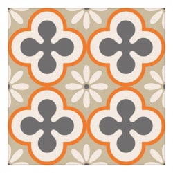 STICKERS CARREAUX DE CIMENT CLOVER (CIMENT0009)