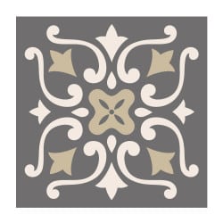 STICKERS CARREAUX DE CIMENT NAPOLITAIN (CIMENT0013)
