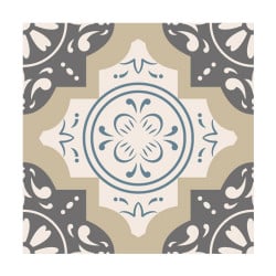 STICKER IMITATION CARREAU DE CIMENT DROP (CIMENT0042)