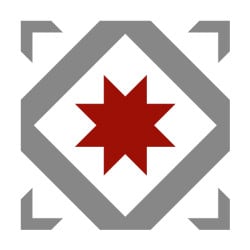 STICKERS CARREAUX DE CIMENT A L'UNITE SNOWRED (CIMENT0051)