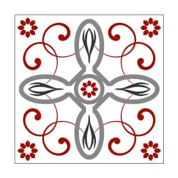 STICKERS CARREAUX DE CIMENT A L'UNITE NICE (CIMENT0052)