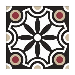 STICKERS CARREAUX DE CIMENT A L'UNITE DARCKBLACK (CIMENT0053)