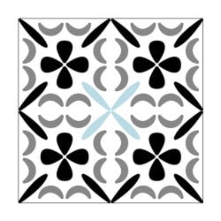 STICKERS EFFET CARREAUX DE CIMENT SCREW (CIMENT0072)