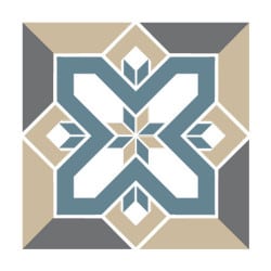 STICKER CARREAUX DE CIMENT SHADEBROWN (CIMENT0093)