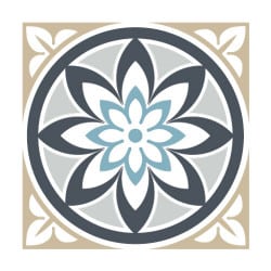 STICKER CARREAUX DE CIMENT DOLLYBLUE (CIMENT0099)