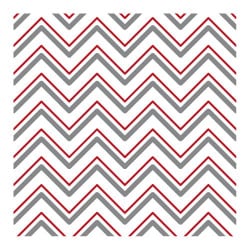 STICKERS CARREAUX DE CIMENT A L'UNITE CHEVRON GREYRED (CIMENT0107)