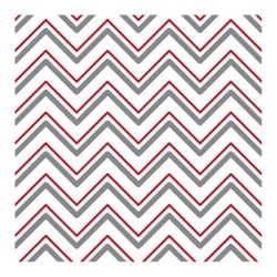 STICKERS CARREAUX DE CIMENT A L'UNITE CHEVRON GREYRED (CIMENT0107)