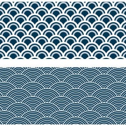 LOT DE 4 STICKER CONTREMARCHES A MOTIFS MERMAID BLUE (CONT0066)