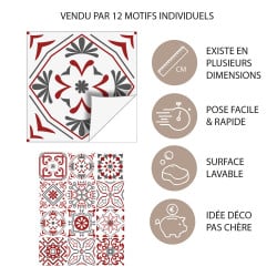 autocollant carreau de ciment