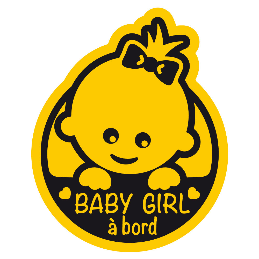 Stickers Autocollant Bébé à Bord voiture