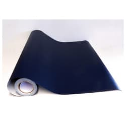 ROULEAU ADHESIF VINYLE AU METRE ASPECT MAT BLEU ACIER