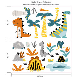 1000 pcs Autocollants Dinosaure,Autocollants Animaux,Autocollants  Récompense Animaux,Stickers Dinosaures Enfant,Dinosaure Thèmes  Stickers,Animaux Autocollant Rouleau pour Enfants : : Jeux et  Jouets