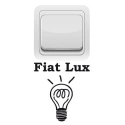 STICKER INTERRUPTEUR FIAT LUX (INTERR010)