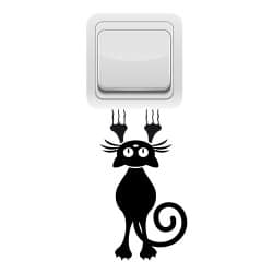 STICKER INTERRUPTEUR CHAT GRIFFES (INTERR014)