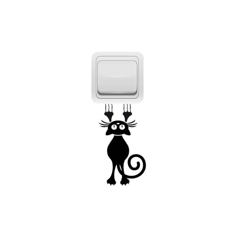 STICKER INTERRUPTEUR CHAT GRIFFES (INTERR014)