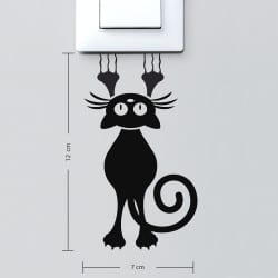 STICKER INTERRUPTEUR CHAT GRIFFES (INTERR014)