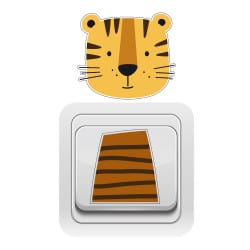 STICKER INTERRUPTEUR TIGRE (INTERR034)