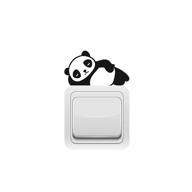 STICKER INTERRUPTEUR PANDA ZEN (INTERR035)