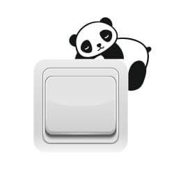 STICKER INTERRUPTEUR ZEN PANDA (INTERR036)