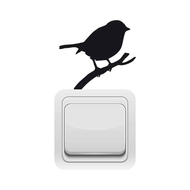 STICKER INTERRUPTEUR OISEAU (INTERR040)