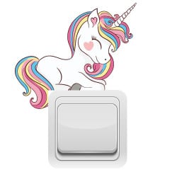 STICKER INTERRUPTEUR LICORNE (INTERR042)