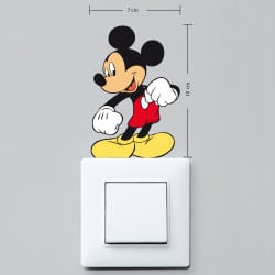 STICKER INTERRUPTEUR MIKEY COULEUR (INTERR045)