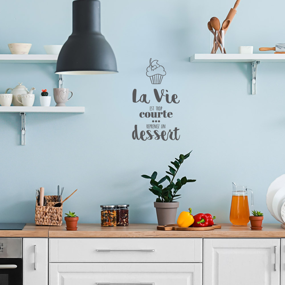 Stickers Cuisine Couverts - Autocollant muraux et deco