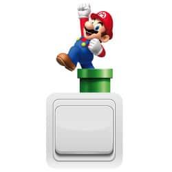 STICKER INTERRUPTEUR MARIO TUBE (INTERR050)