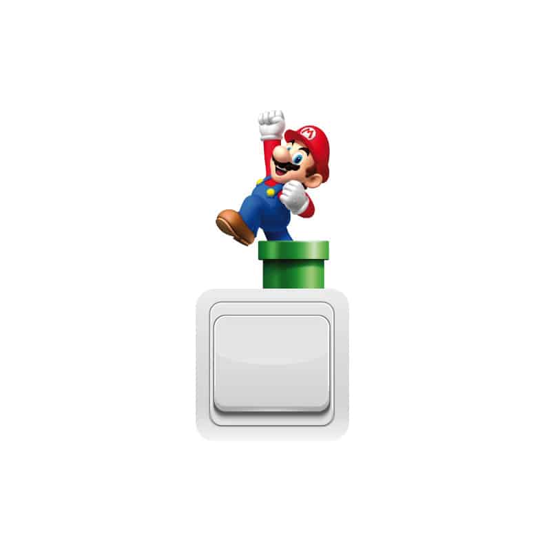 STICKER INTERRUPTEUR MARIO TUBE (INTERR050)