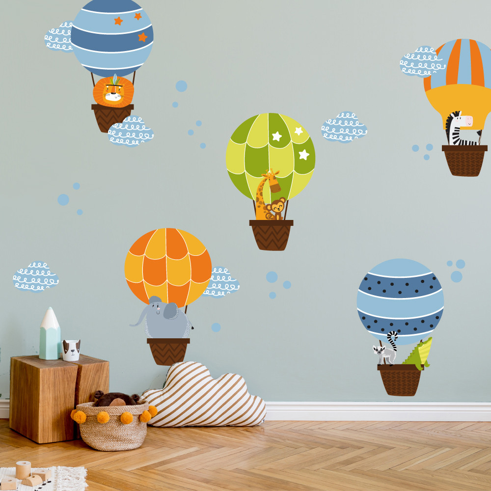 Autocollant Mural Personnalisé Nom Enfant - Déco Chambre Garçon, Fille - Thème Aventure Animée - 7