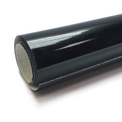 ROULEAU ADHESIF VINYLE AU METRE ASPECT MAT NOIR BLACK