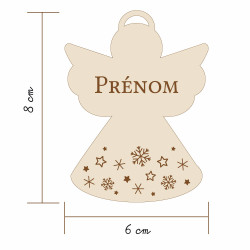 ange de noël prénom personnalisé