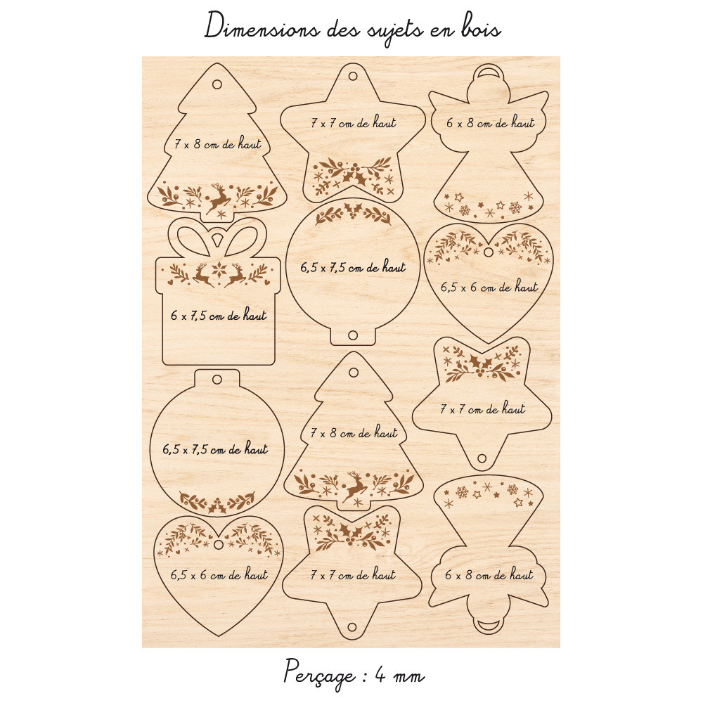 Idées de décorations de Noël DIY à coudre