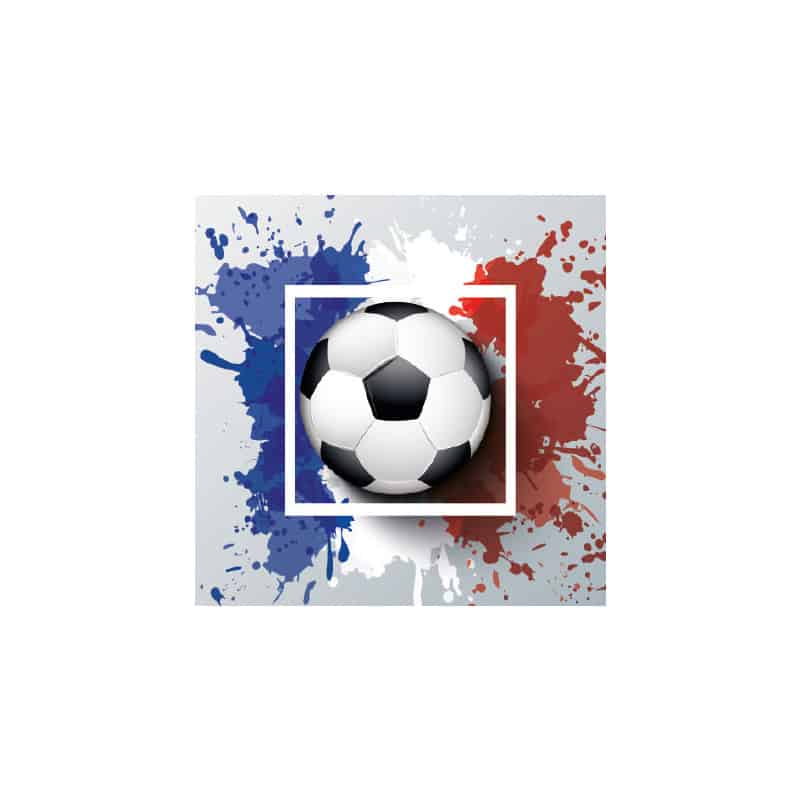 STICKER INTERRUPTEUR BALLON BLEU BLANC ROUGE (INTERR066)