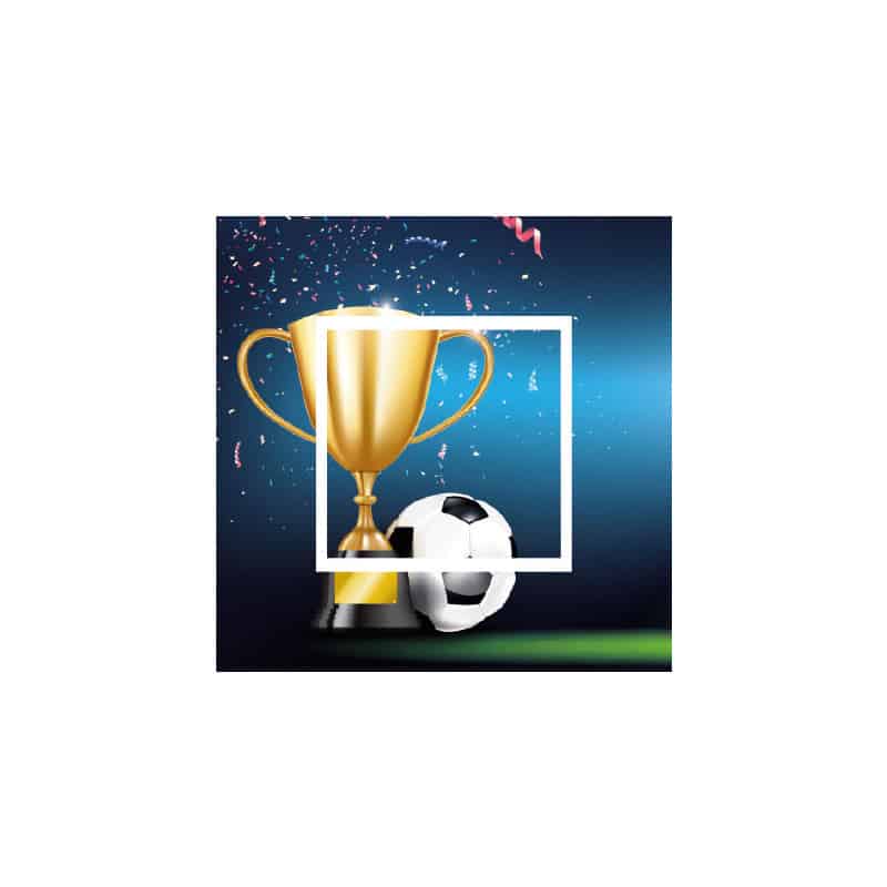 STICKER INTERRUPTEUR COUPE DE FOOTBALL (INTERR068)