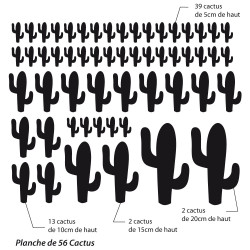 autocollant cactus fabrication française