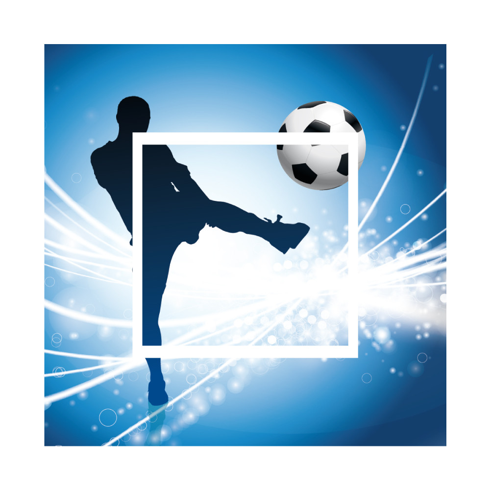 sticker interrupteur footballeur