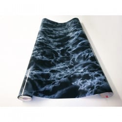 ADHESIF AU METRE ASPECT MARBRE NOIR