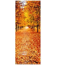 STICKERS PORTE COEUR D'AUTOMNE (LE47)